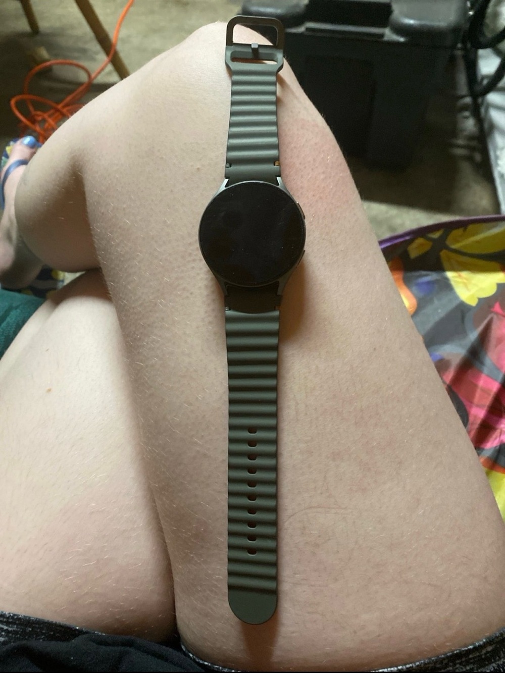 Samsung Galaxy Watch7 2024- Olive Green Strap